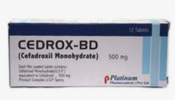 Cedrox-BD Tab 500 MG 20's
