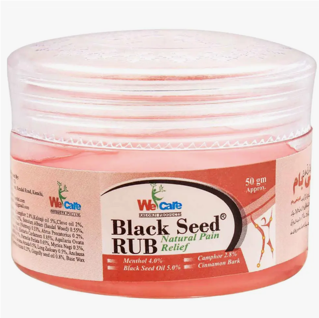 We Care Black Seed Rub Balm 50g