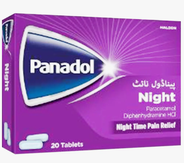 Panadol Night 500/25mg Tablets 2 x 10 Pieces