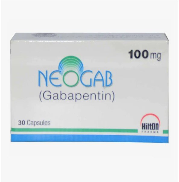 Hilton Pharma Neogab Cap 100mg 30 Pieces