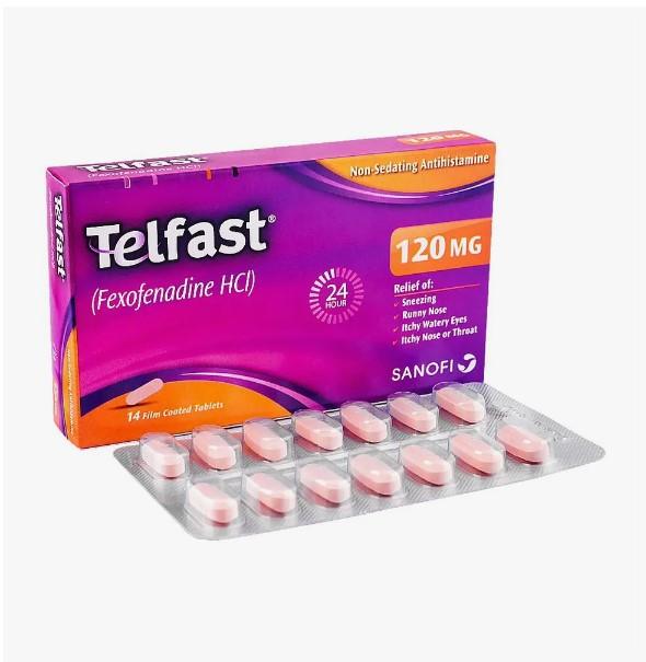 Sanofi Telfast 14 Tablets x 120mg