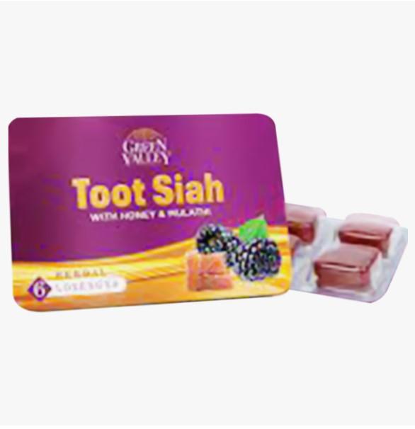 Green Valley Toot Siah Lozenges 6 Pieces