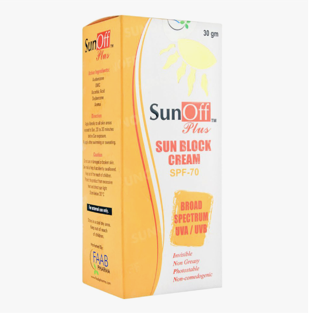 Sun Off Plus Sun Block Cream 30g