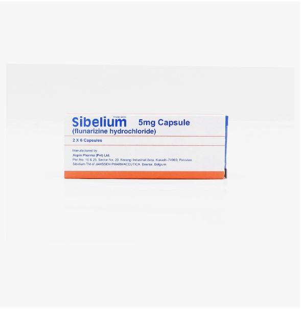 Sibelium 5mg 1 Packet Capsules 30's