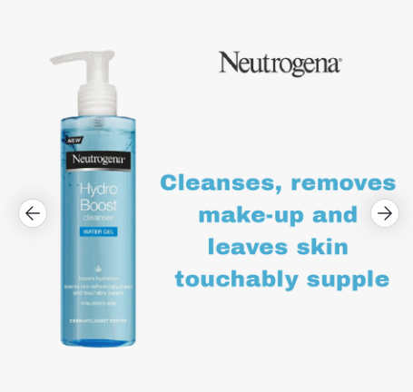 Neutrogena Hydro Boost Cleaner Water Gel 200ml - Image 3