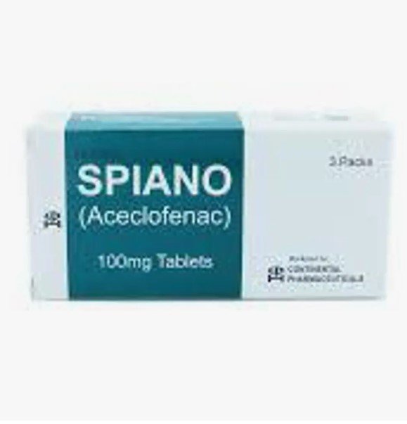 Spiano Tablets 30pcs x 100mg