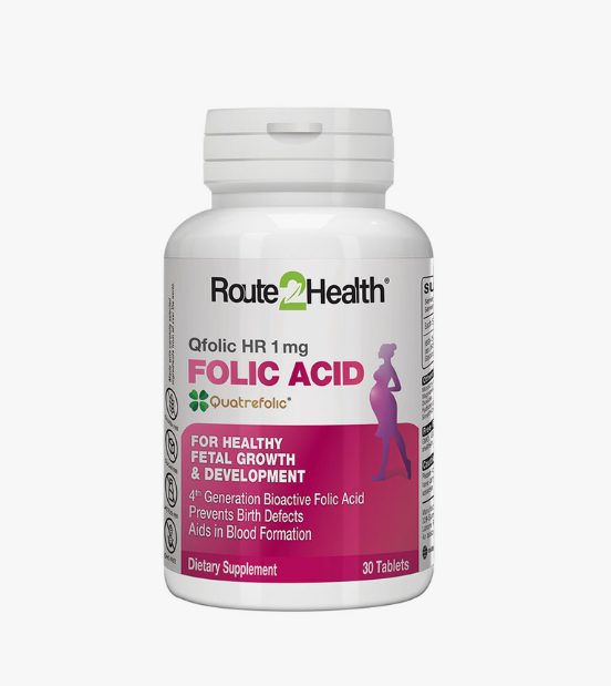 Route2Health QFolic HR (1mg) 30 Tablets