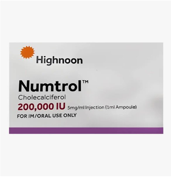 Numtrol 200000 IU Vitamin D Injection Ampoule 1 Piece