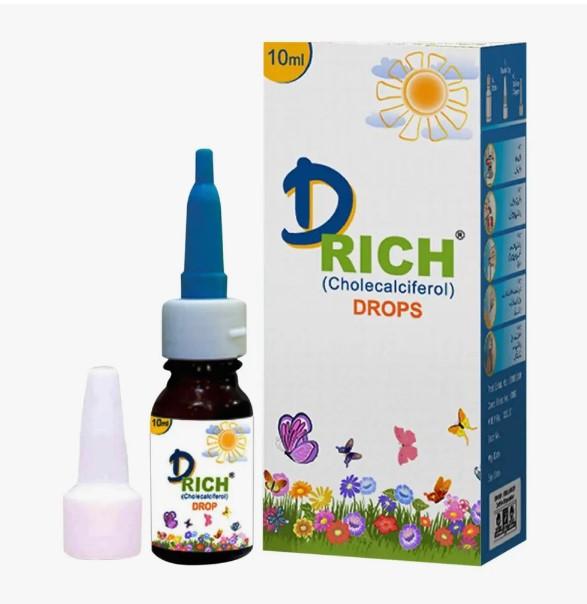 D Rich Drops (Vitamin D3) 10ml