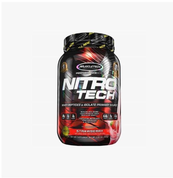 MuscleTech Nitro-Tech 100% Whey Gold, Vanilla Cream, 4 lbs (1.81 KG)