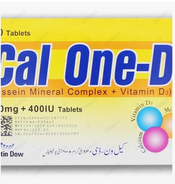 Martin Dow Cal One-D 30 Tablets