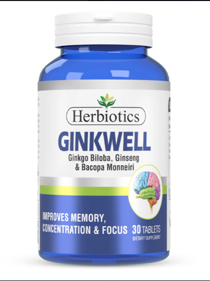 Herbiotics Ginkwell Tablets