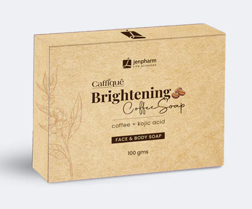 Jenpharm Caffique Brightening Coffee Soap 100g