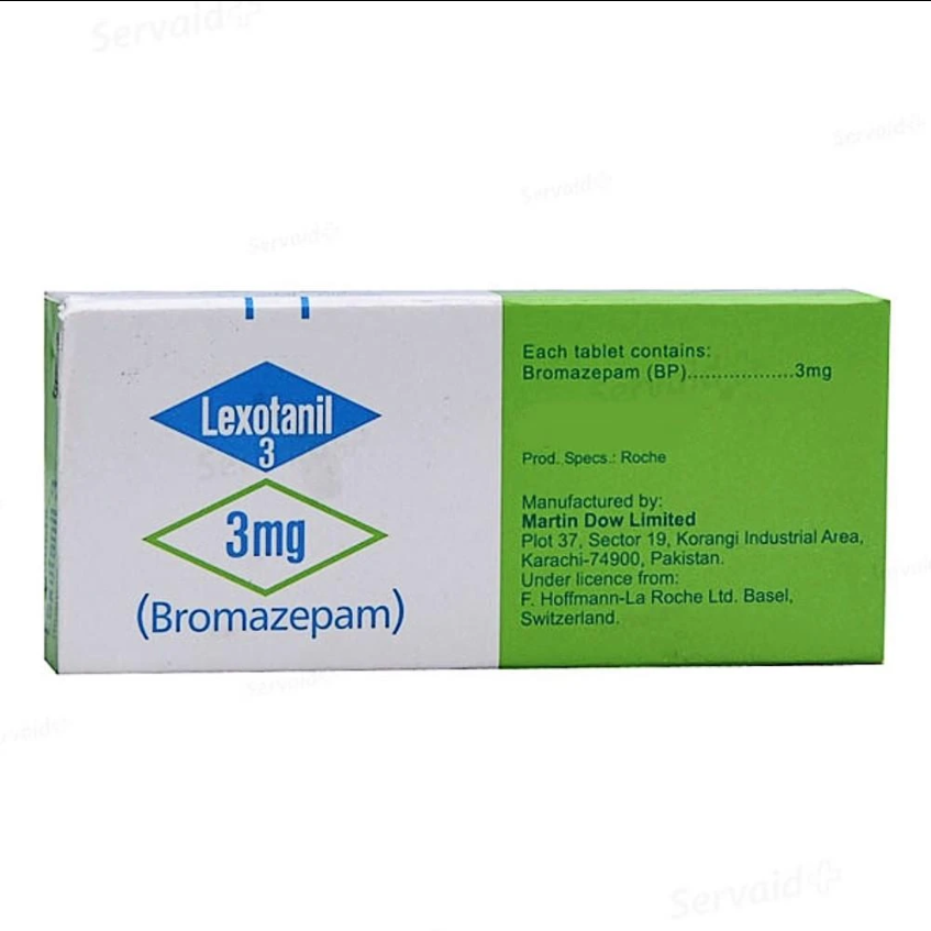 Lexotanil 3mg Tablets