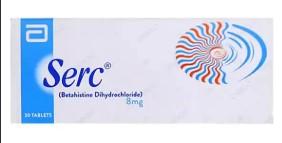 Serc (8mg) Tablets 1 Packet