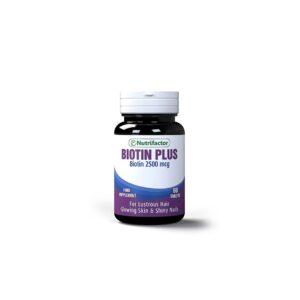 nutrifactor-biotin-plus-2500mcg-60-tablets