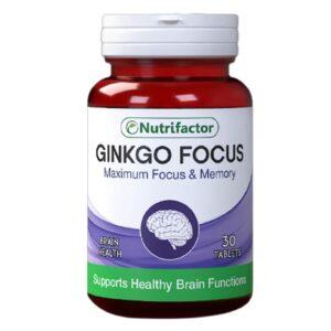 Nutrifactor Ginkgo Focus 30 Tablets