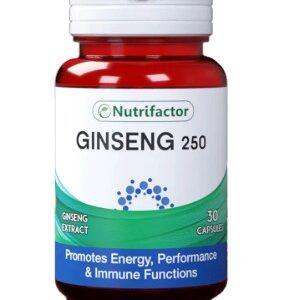 Nutrifactor Ginseng 250 Capsules