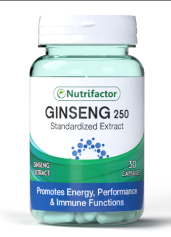 Nutrifactor Ginseng 250 Capsules