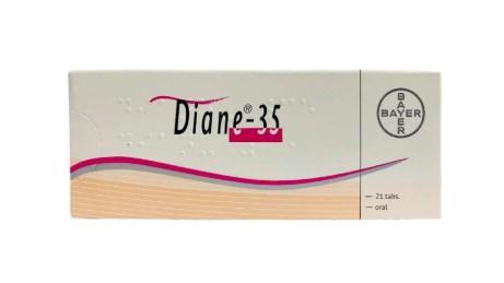 Diane-35 Tablets (1 Box = 1 Strip)(1 Strip = 21 Tablets)