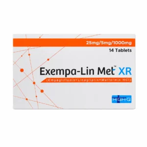 EXEMPA LIN MET XR 25/5/1000MG TAB 14S