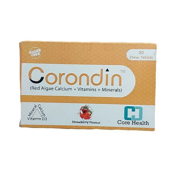 Corondin Chewable 20 Tablets