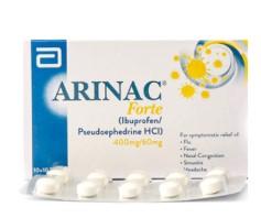 Arinac Forte Tablet 400mg/60mg 10 Tablets