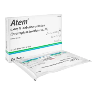 Atem Nebuliser Solution 0.025 % - 10 unit