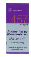 Augmentin BD 70ml Suspension 457mg/5ml