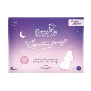 butterfly-signature-series-overnight-size-pad-360mm-6-pieces