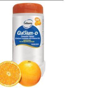 CalSource Qalsium D Orange Tablets 1 Box