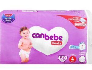 Canbebe Diapers Size 4 (9-14kg) 50 Pieces