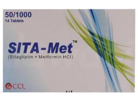 CCL Sita Met (50 / 1000mg) 14 Tablets