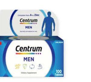 Centrum Men 100 Tablets