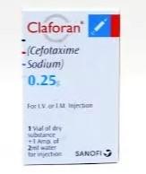 Claforan Injection (250mg) 1 Box