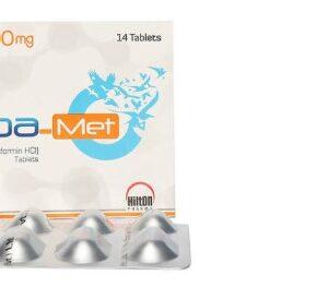 Dapa-Met Xr 5mg+1000mg 14pcs