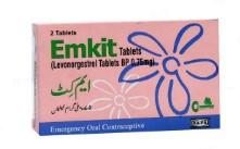 Emkit Levonogestrel (0.75mg) 2 Tablets