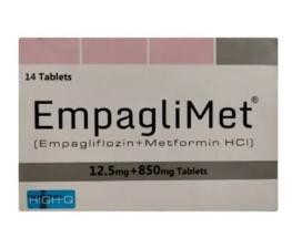 Empaglimet (12.5mg + 850mg) 14 Tablets