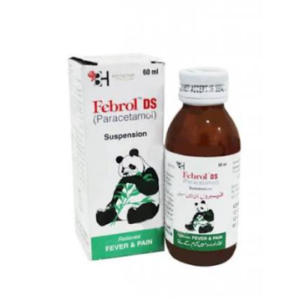 Febrol DS Paracetamol Suspension 60ml