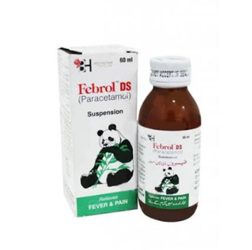 Febrol DS Paracetamol Suspension 60ml
