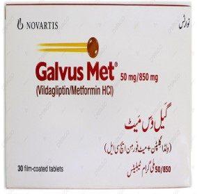 Galvus Met 50mg / 850mg Tab 30's