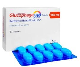 Glucophage XR (1000mg) 30 Tablets