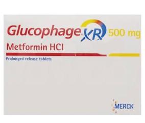 Glucophage Xr 500mg 60 Tablets