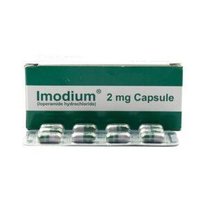 Imodium Capsules 2mg (1 Strip = 10 Capsules)
