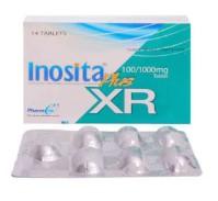 Inosita Plus XR 100 / 1000mg 14 Tablets