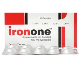 Ironone 150mg Capsules 1 Box