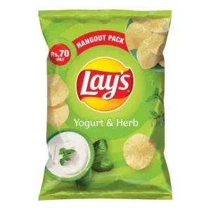 Lay's Chips Yogurt & Herb (Rs.70) 1 Unit