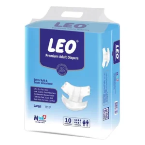 Leo Adult Diapers XL 10 Pieces