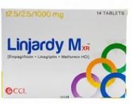 Linjardy Mxr (12.5 / 2.5 / 1000mg) 14 Tablets