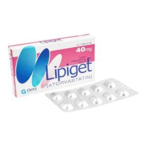 Lipiget 40mg Tab 10's